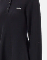 "Slinky Knit Polo Dress" 115488 100 ROTATE BIRGER CHRISTENSEN 