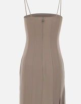Abito lungo in chiffon con spalline 115519 816 ROTATE BIRGER CHRISTENSEN 