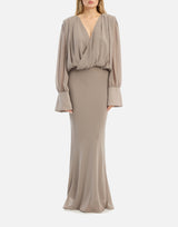Abito lungo in chiffon 115520 816 ROTATE BIRGER CHRISTENSEN 