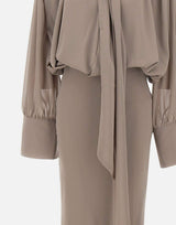 Abito lungo in chiffon 115520 816 ROTATE BIRGER CHRISTENSEN 