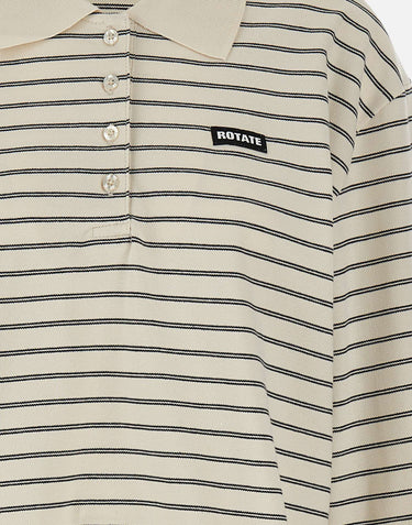 "Piqué Longsleeve" 115641 858 ROTATE BIRGER CHRISTENSEN 