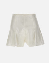ROTATE BIRGER CHRISTENSEN Shorts svasati WHITE Donna 