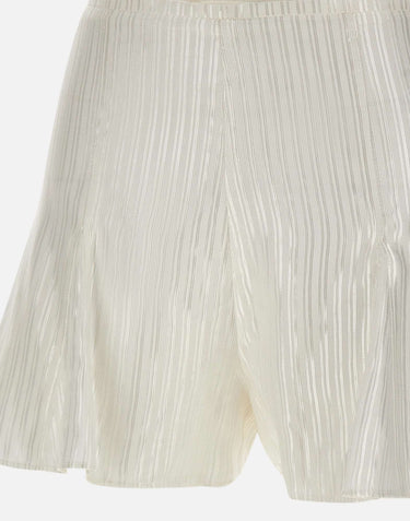ROTATE BIRGER CHRISTENSEN Shorts svasati WHITE Donna 
