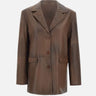 Blazer oversize in pelle 116031 2037 ROTATE BIRGER CHRISTENSEN 