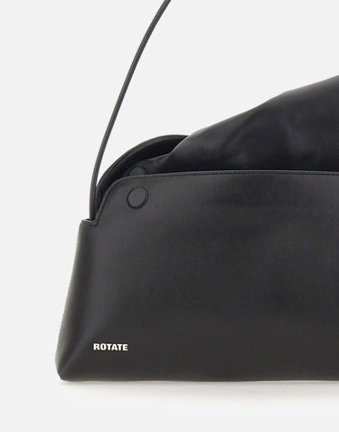 ROTATE BIRGER CHRISTENSEN Borsa a spalla "Knot Scarf" BLACK Donna 