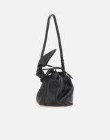 ROTATE BIRGER CHRISTENSEN Borsa a spalla "Bon Bon" BLACK Donna 