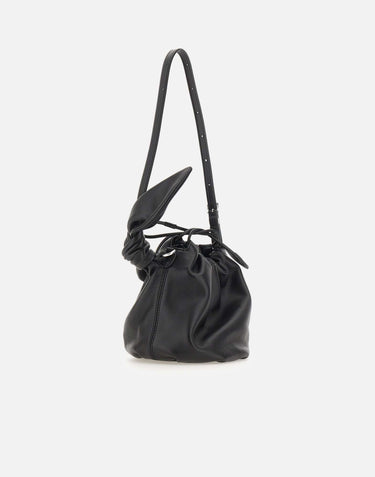 ROTATE BIRGER CHRISTENSEN Borsa a spalla "Bon Bon" BLACK Donna 
