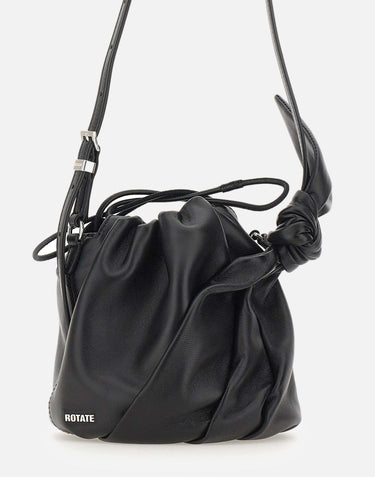 ROTATE BIRGER CHRISTENSEN Borsa a spalla "Bon Bon" BLACK Donna 