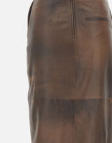 Gonna longuette in pelle 116321 2037 ROTATE BIRGER CHRISTENSEN 