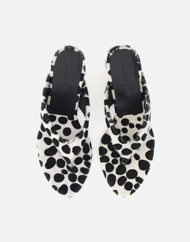 ROTATE BIRGER CHRISTENSEN Mules a pois on tacco kitten MULTICOLOR Donna 