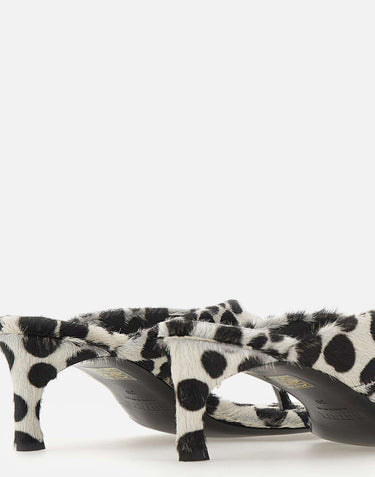 ROTATE BIRGER CHRISTENSEN Mules a pois on tacco kitten MULTICOLOR Donna 