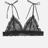 ROTATE BIRGER CHRISTENSEN Bra in pizzo Rotate Birger Christensen X Love Stories BLACK Donna 