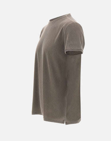 RRD T-shirt "Techno Wash Piquè" BROWN Uomo 