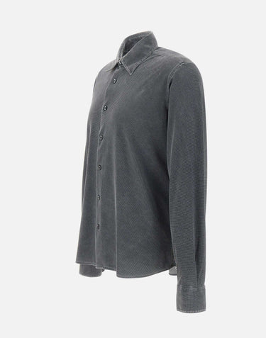 RRD Camicia "Techno Wash Piqué" GREY Uomo 