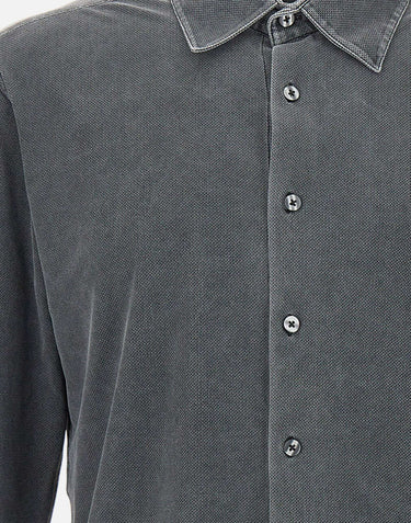 RRD Camicia "Techno Wash Piqué" GREY Uomo 