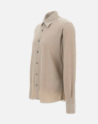 RRD Camicia "Techno Wash Piqué" BEIGE Uomo 