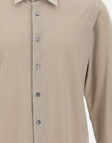 RRD Camicia "Techno Wash Piqué" BEIGE Uomo 