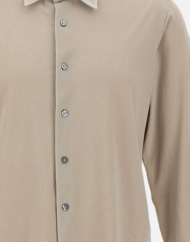 RRD Camicia "Techno Wash Piqué" BEIGE Uomo 