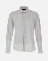 RRD Camicia "Oxford Jacquard Stripe" WHITE Uomo 