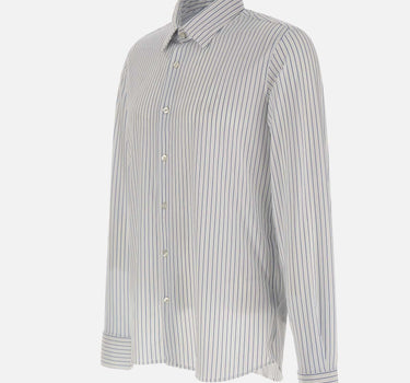 RRD Camicia "Oxford Jacquard Stripe" WHITE Uomo 