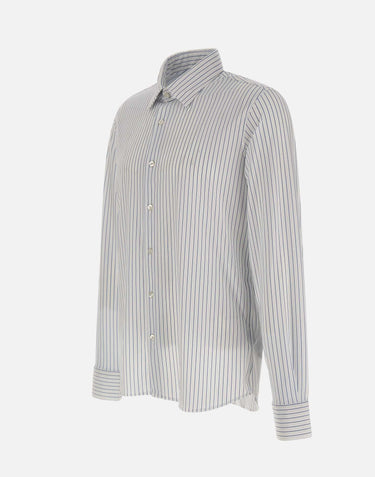 RRD Camicia "Oxford Jacquard Stripe" WHITE Uomo 