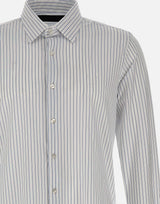 RRD Camicia "Oxford Jacquard Stripe" WHITE Uomo 