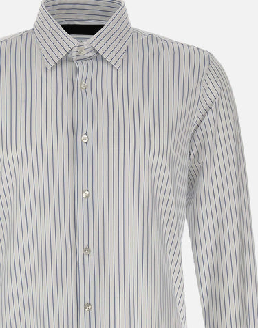 RRD Camicia "Oxford Jacquard Stripe" WHITE Uomo 