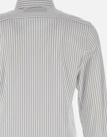 RRD Camicia "Oxford Jacquard Stripe" WHITE Uomo 