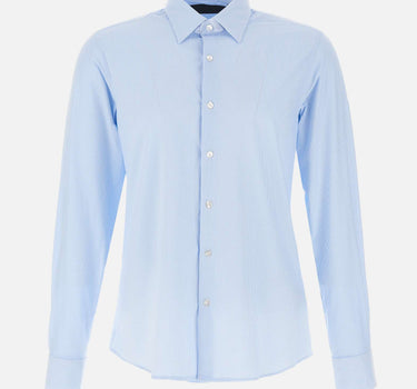 RRD Camicia "Oxford Jacquard Stripe" Light Blue Uomo 