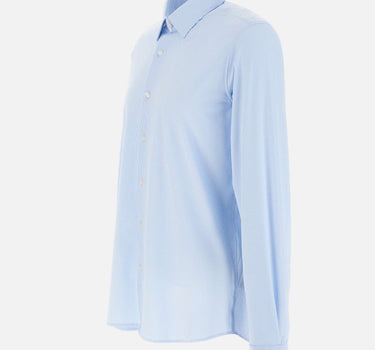 RRD Camicia "Oxford Jacquard Stripe" Light Blue Uomo 
