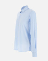 RRD Camicia "Oxford Jacquard Stripe" Light Blue Uomo 