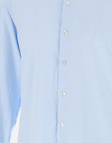 RRD Camicia "Oxford Jacquard Stripe" Light Blue Uomo 