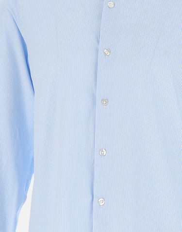 RRD Camicia "Oxford Jacquard Stripe" Light Blue Uomo 