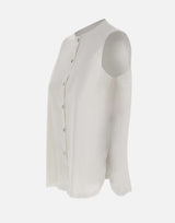 RRD Camicia "Oxford sleeveless Wom" WHITE Donna 