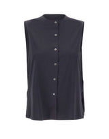 RRD Camicia "Oxford sleeveless Wom" BLUE Donna 