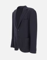 SANTANIELLO Blazer in lana BLUE Uomo 