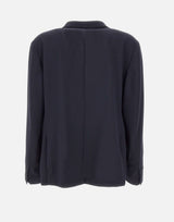 SANTANIELLO Blazer in lana BLUE Uomo 