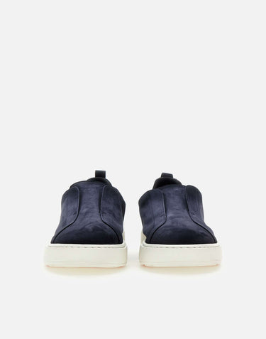 Sneakers "Victory" in pelle scamosciata MBCD21995BARTFEH U59 SANTONI 
