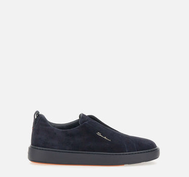 SANTONI Sneakers "Victory 17" BLUE Uomo 