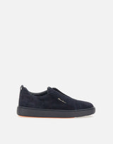 SANTONI Sneakers "Victory 17" BLUE Uomo 