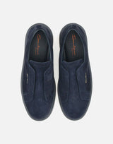 SANTONI Sneakers "Victory 17" BLUE Uomo 
