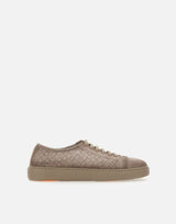 Sneakers in pelle scamosciata intrecciata MBCD22171TARTIST E55 SANTONI 