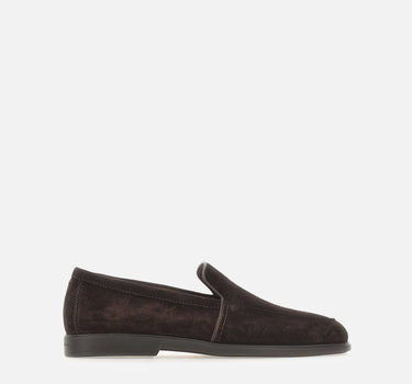 Mocassino in suede MGAR18829SMOSEAA T60 SANTONI 