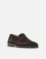 Mocassino in suede MGAR18829SMOSEAA T60 SANTONI 