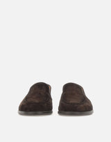 Mocassino in suede MGAR18829SMOSEAA T60 SANTONI 