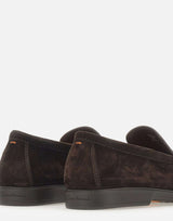 Mocassino in suede MGAR18829SMOSEAA T60 SANTONI 