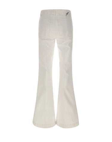 SEAFARER Jeans "Delphine" WHITE Donna 