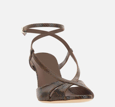 SERGIO LEVANTESI Sandali "Genny" BROWN Donna 