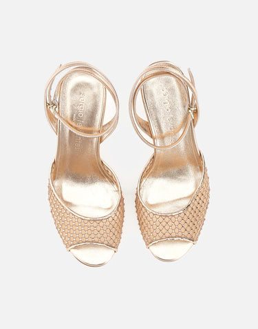 SERGIO LEVANTESI Scarpe con tacco "Ginger6 Gili" GOLD Donna 