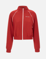 Felpa retrò con logo JA066710326RE33 RUBY SPORTY & RICH 